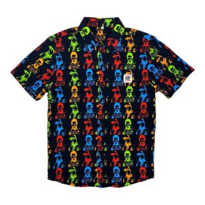 SS23 Cartel Button Up - Black-Multicolor